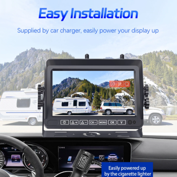 ZY-W732 7 tuuman langaton aurinkokamerajärjestelmä...