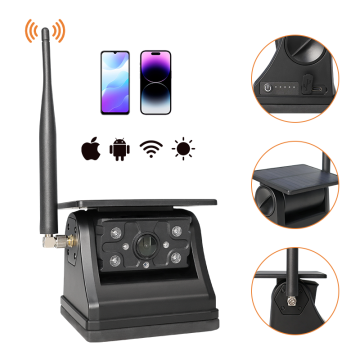 WA31 WIFI APP Solar Magnetic Camera Outdoo...
