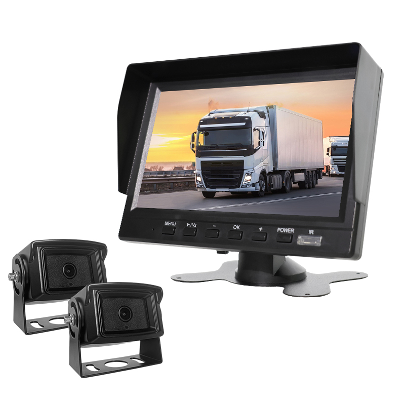 ZY-K768AI 7-Inch AI BSD Monitor System with Smart Camera