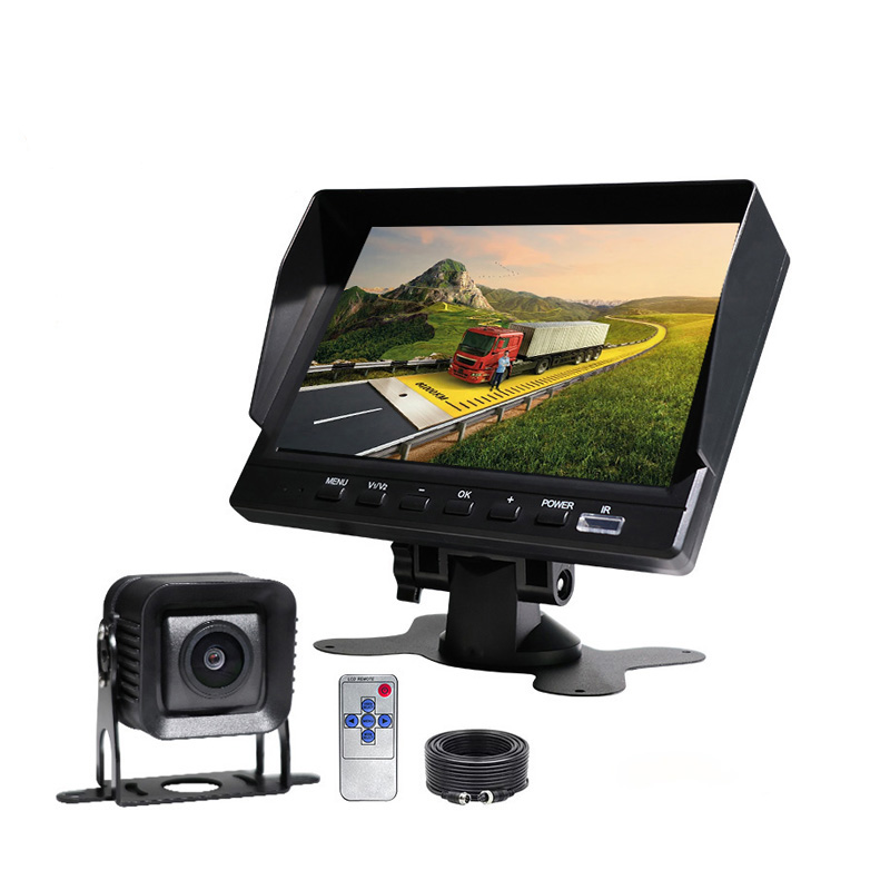 ZY-K701  7'' Inch Vehicle Monitor Ips Split Screen Vehicle Camera Set