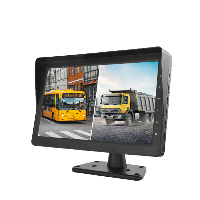 M1001B การออกแบบอุตสาหกรรมยานยนต์การติดตาม gps สำหรับรถยนต์ 10.1 นิ้ว Split Monitor