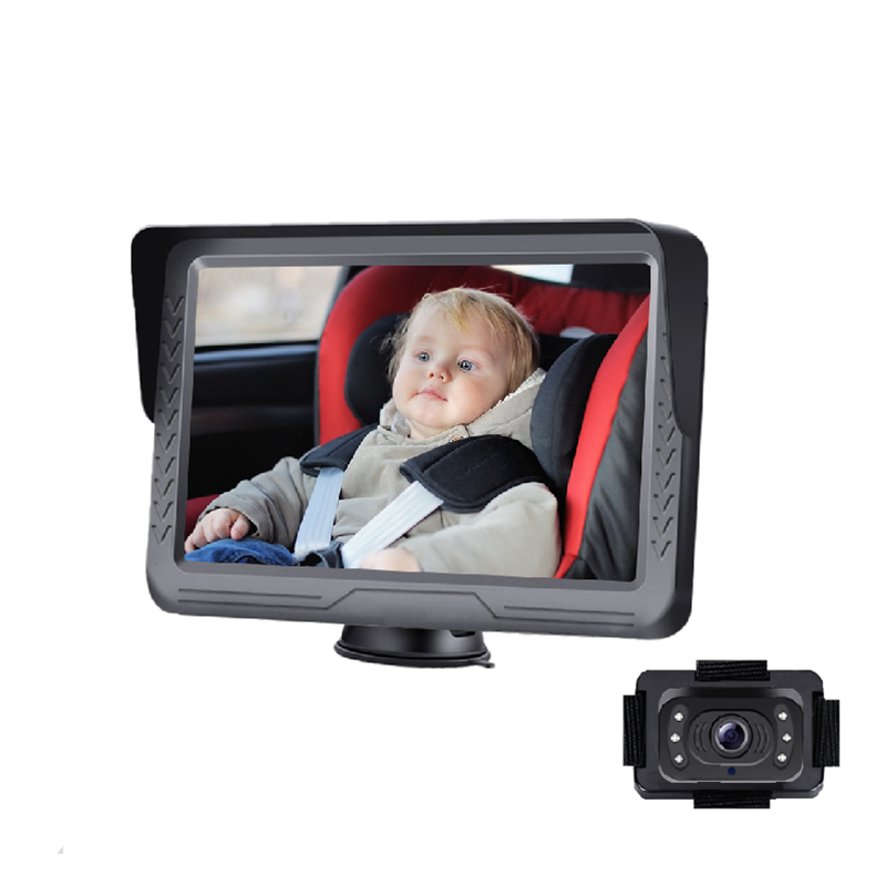 MB505 5-Zoll-Babyphone im Auto mit Nachtsicht