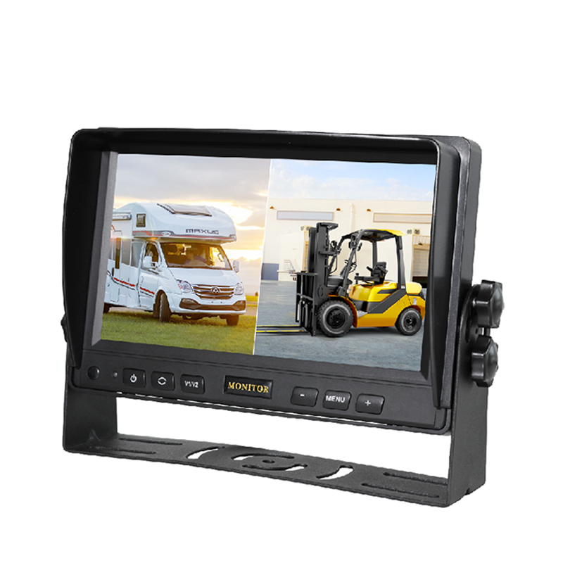 M708B  TFT color monitor backup camera manual monitor 7Inch split monitor