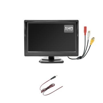 ZY-M514 2CH AV/AHD 5-tommers mini-bilskjerm bærbar DVD-spiller for bil