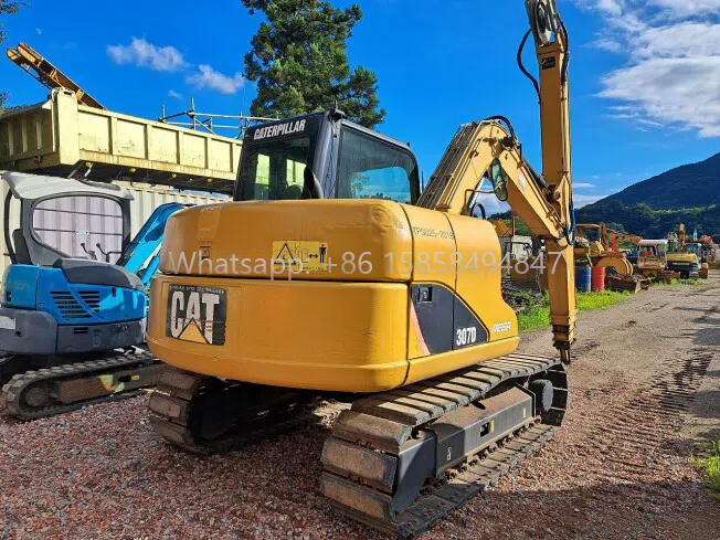 307D CATERPILLAR Japan used heavy machinery small excavator CAT