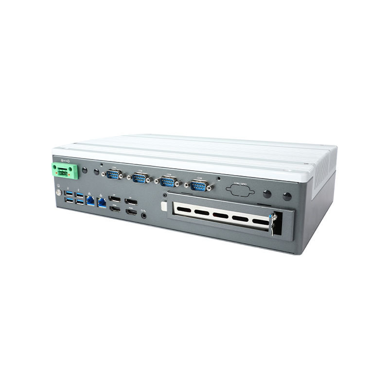 SINSMART Core 12/13th Zengin Bağlantı Noktaları 2*DP 2*HDMI 8*USB Fanlı Gömülü Mini PC Endüstriyel Bilgisayar
