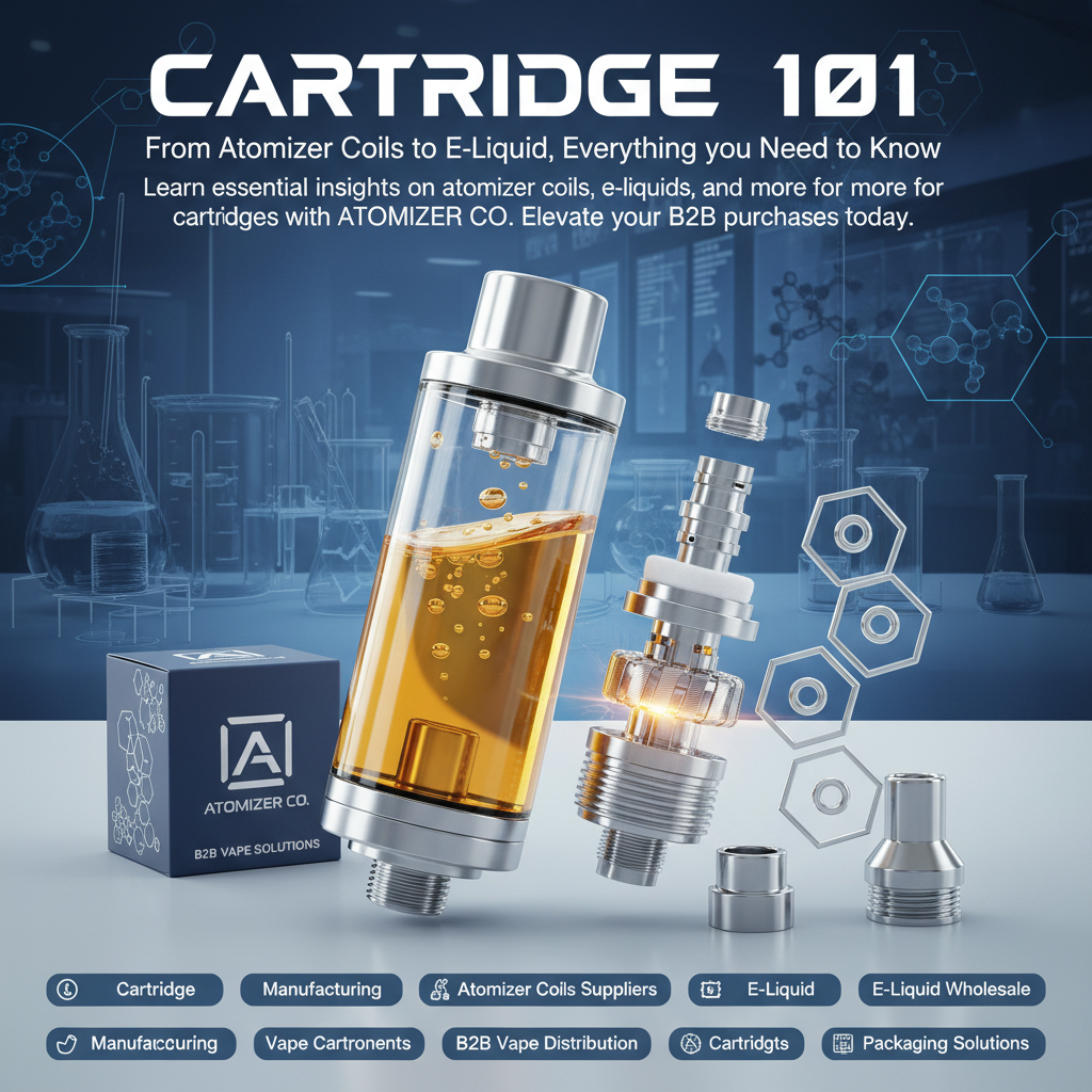 Cartridge 101: From Atomizer Coils to E-Liquid, Everything You Need to Know