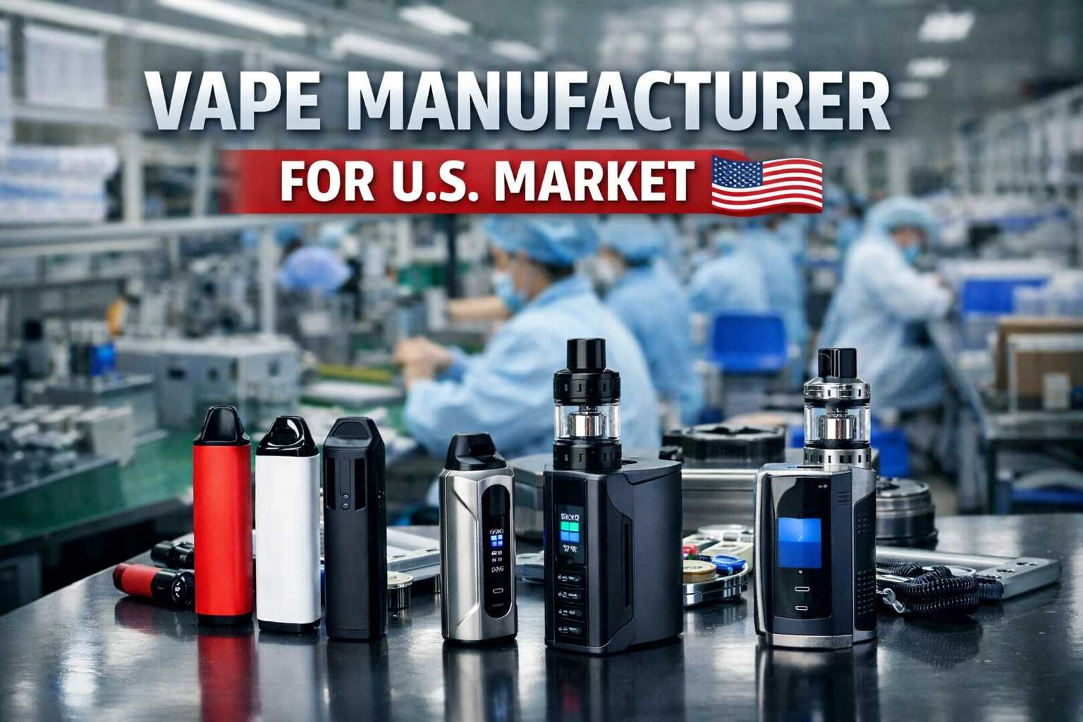Fabricantes de vaporizadores para el mercado estadounidense: Cómo elegir un socio OEM confiable en 2026