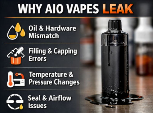 AIO Vape Leakage Solutions 2026: Improve Disposable Vape Quality
