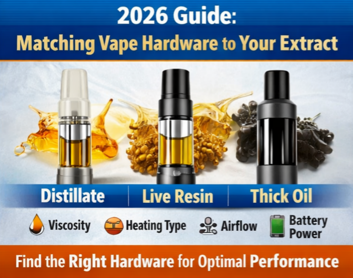 2026 Vape Guide: Matching Extracts with the Right Hardware for U.S. Market