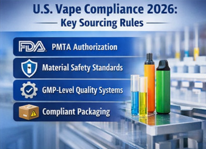 U.S. Vape Compliance 2026: Sourcing Rules for Importers