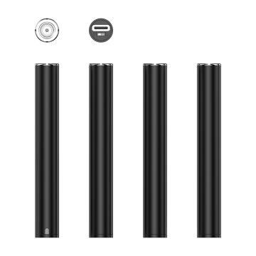 Batería de 350 mAh con descarga automática, control de doble voltaje y carga mediante USB tipo C.