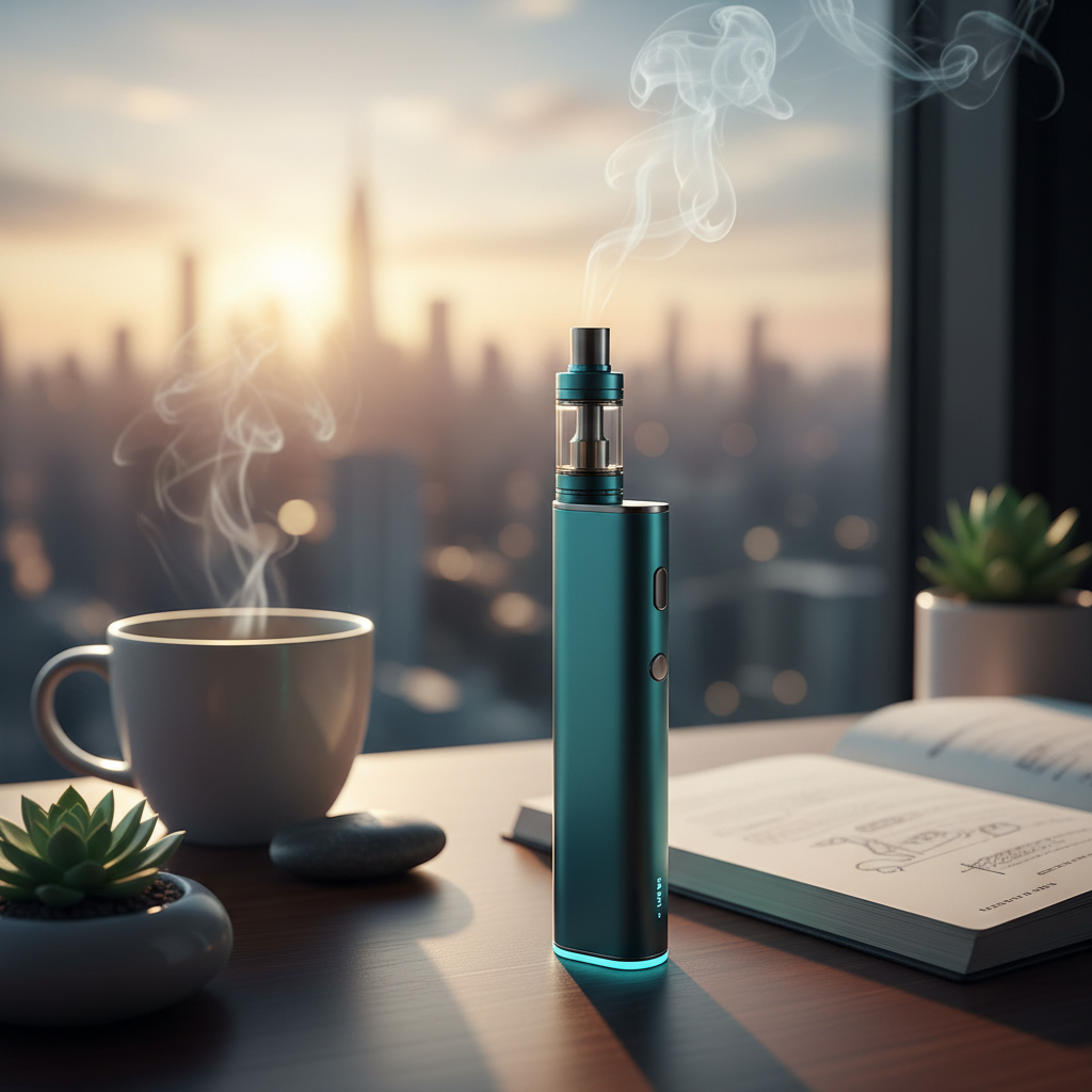 Vaporizer Pen For Stress Relief And Work Breaks