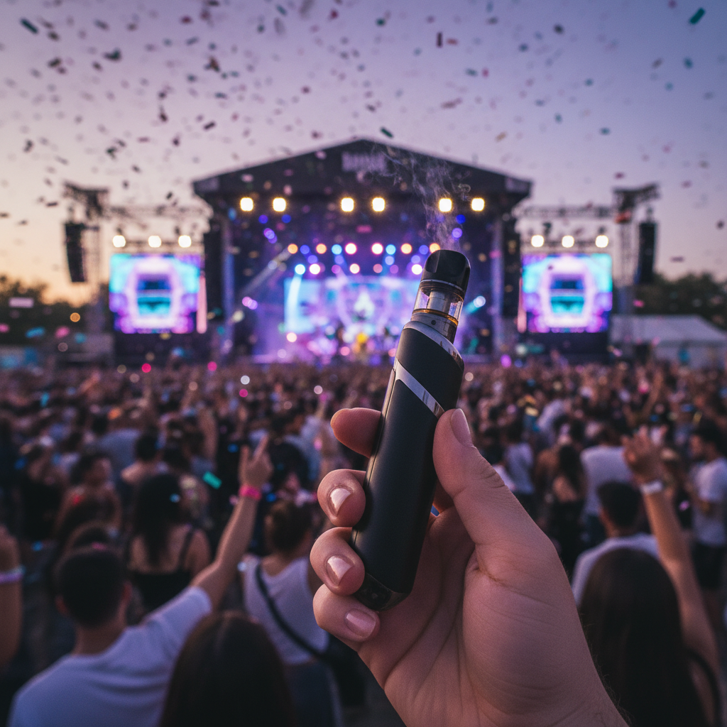 Auto Draw Vape Pen For Concerts And Large Music Events
