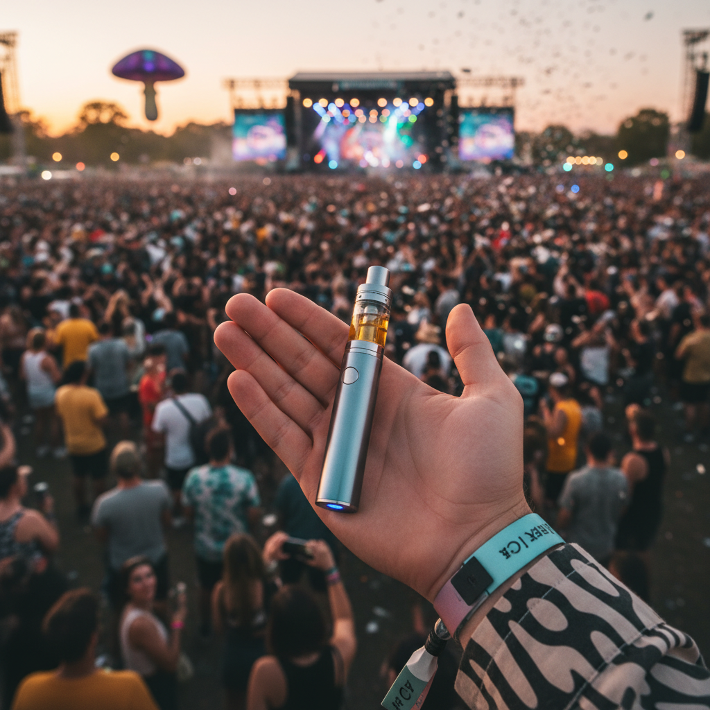 Vaporizer Weed Pen For Concerts And Large Music Events