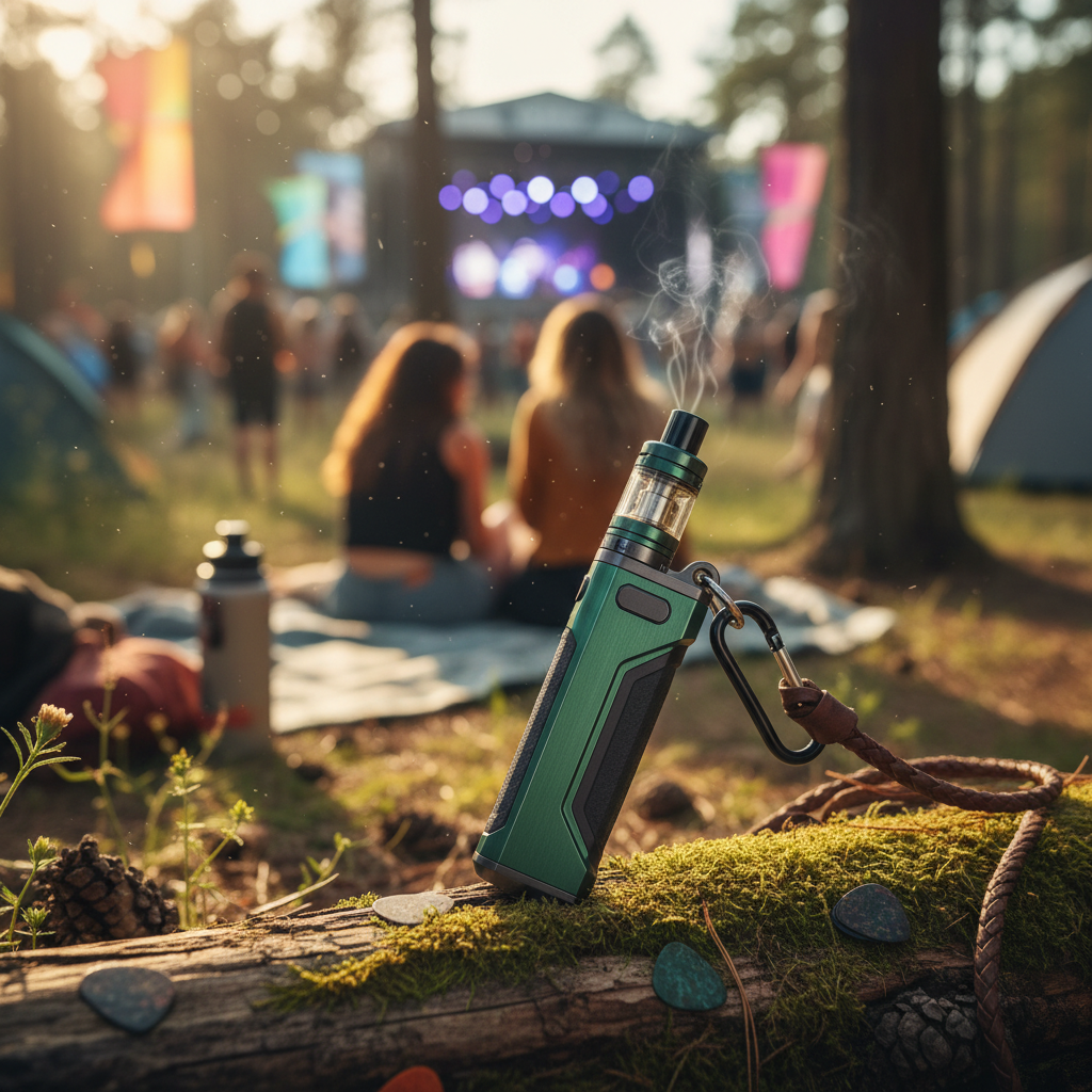 Vaporizer Pen For Outdoor Adventures And Festivals