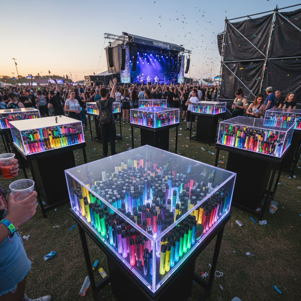 Bulk Disposable Vape For Concerts And Large Music Events