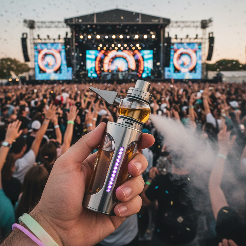 Cbd Oil Tank Atomizer For Concerts And Large Music Events
