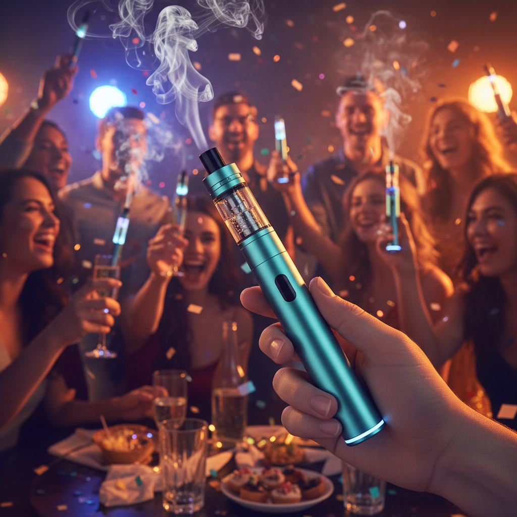 Vaporizer Pen For Social Gatherings And Parties