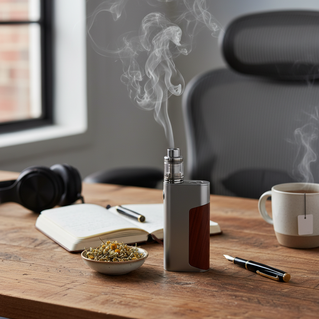 Dry Herb Vaporizer For Stress Relief And Work Breaks