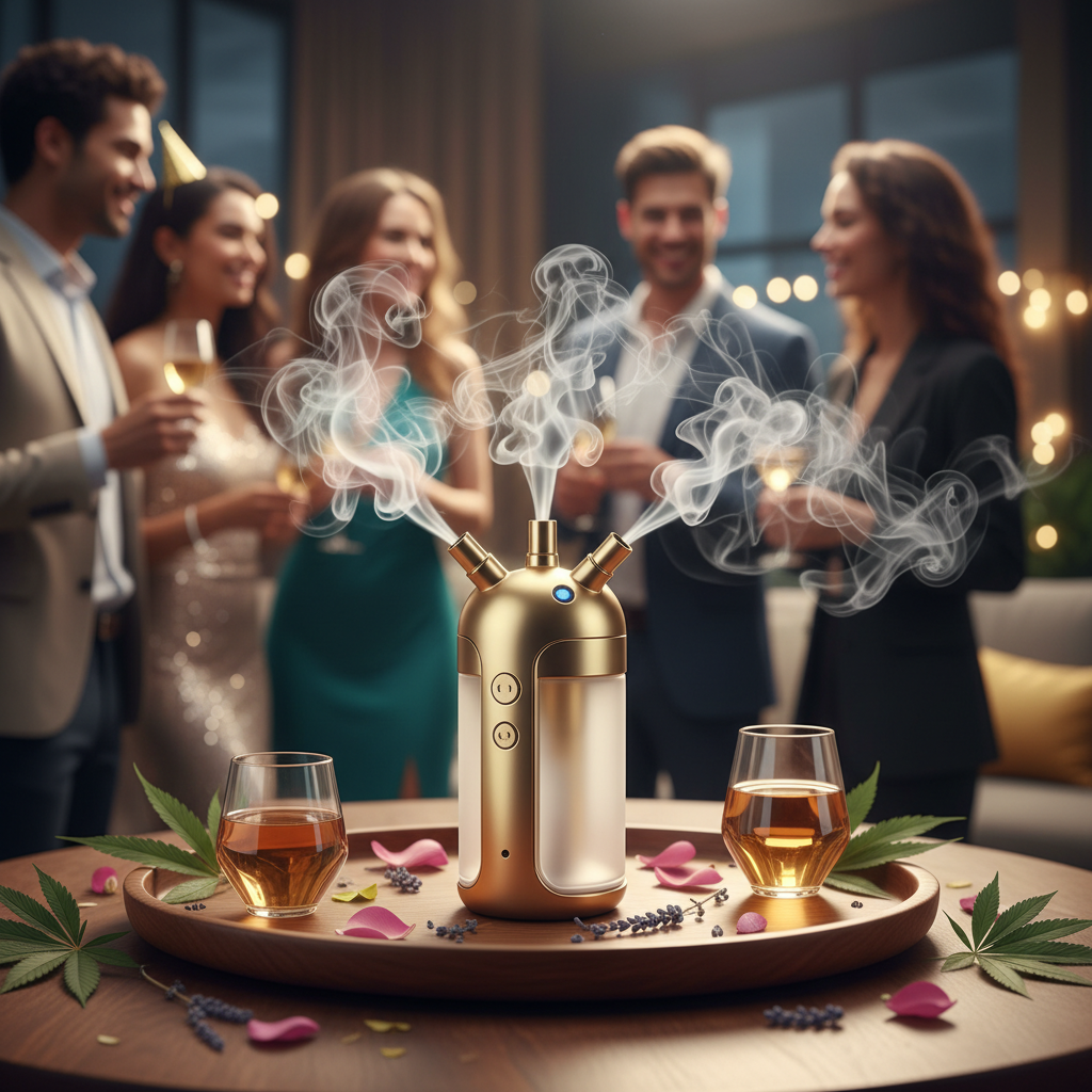 Hemp Oil Atomizer For Social Gatherings And Parties