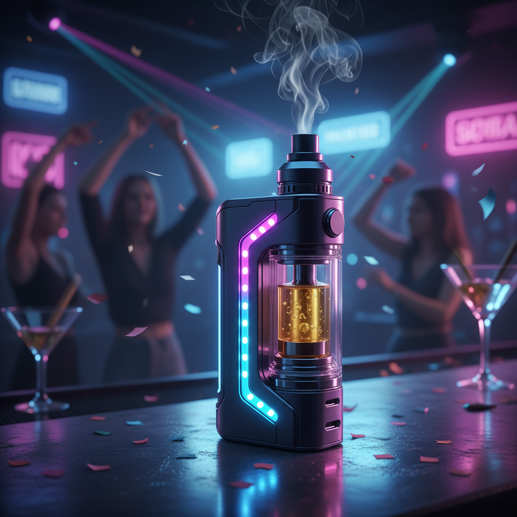 Wax Oil Atomizer For Nightlife And Clubbing
