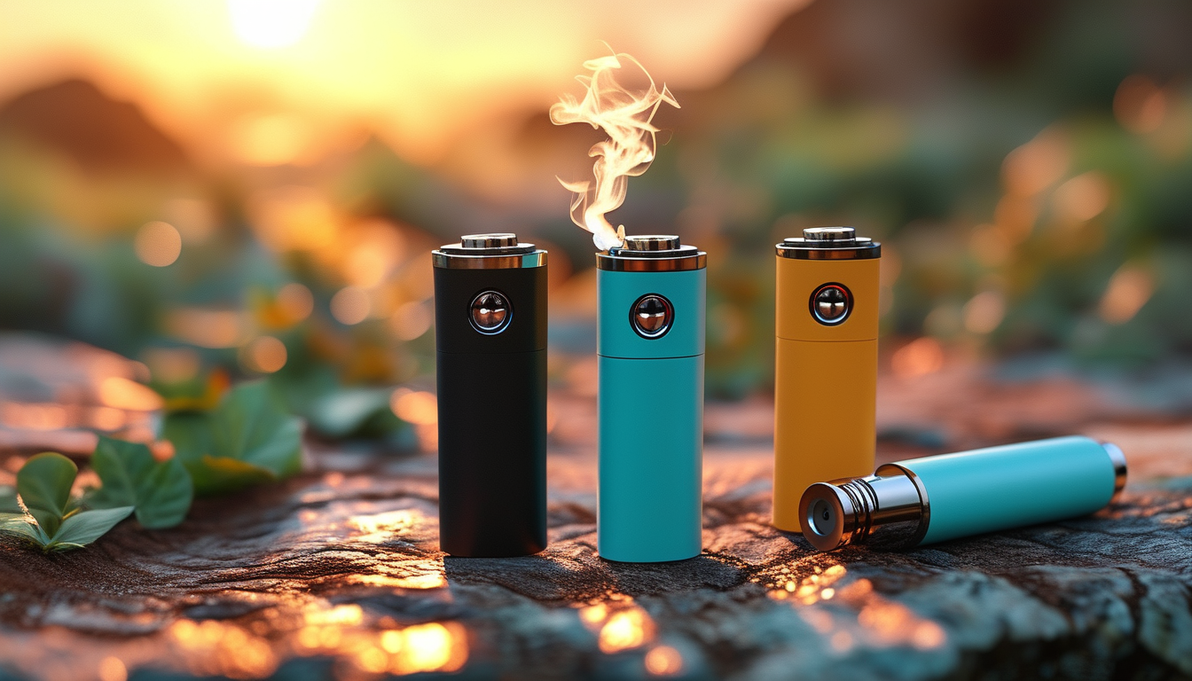 Refillable Vape Cartridge For Travel And Vacations