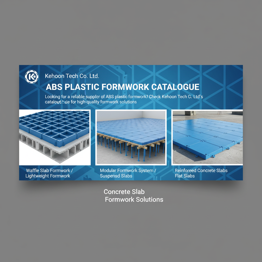 ABS plastic formwork catalogue