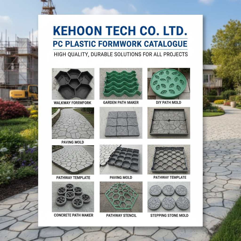 Pc plastic formwork catalogue