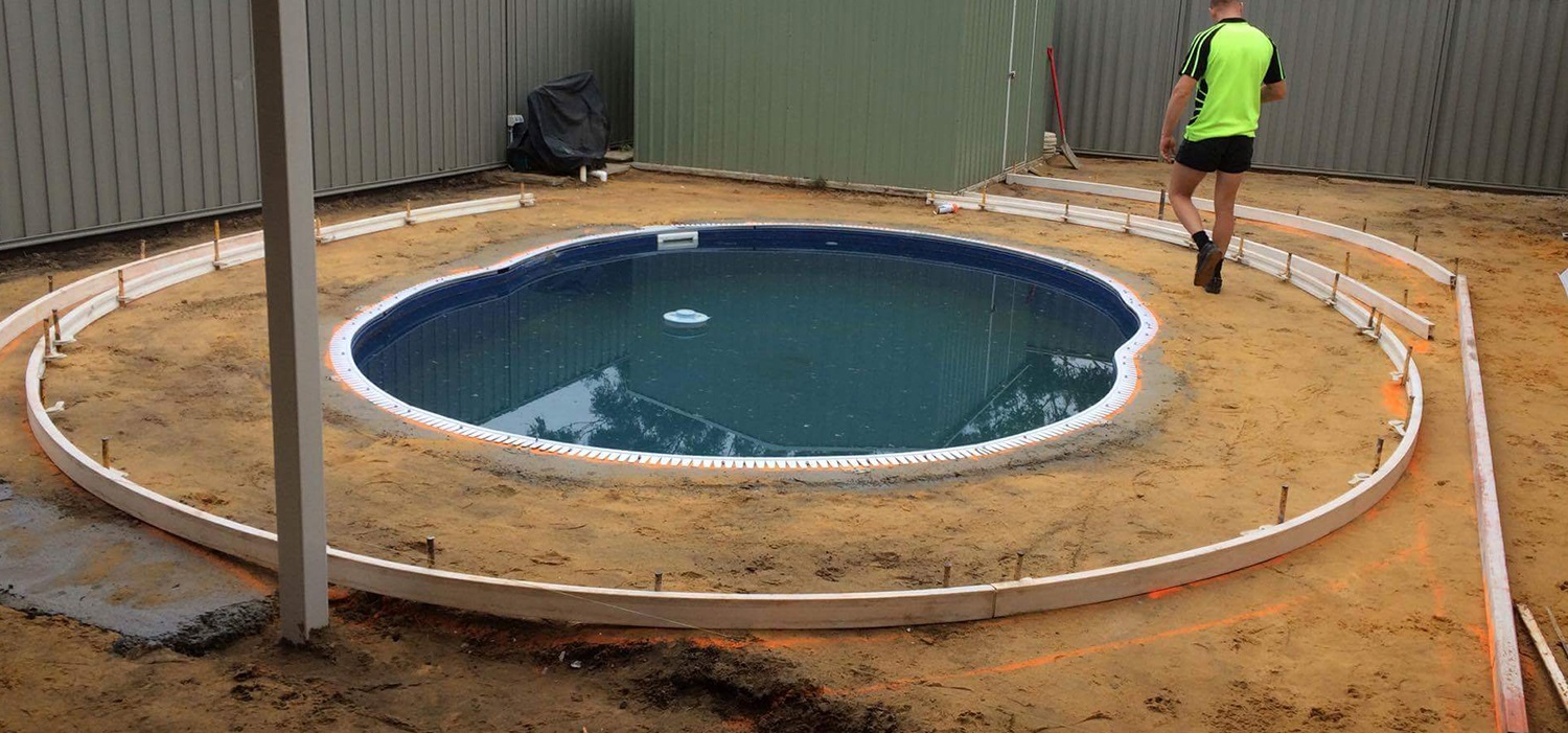 Swim Pool Flexible Plastic Formwork