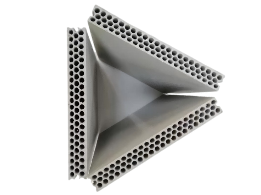 Plastic construction hollow pp formwork