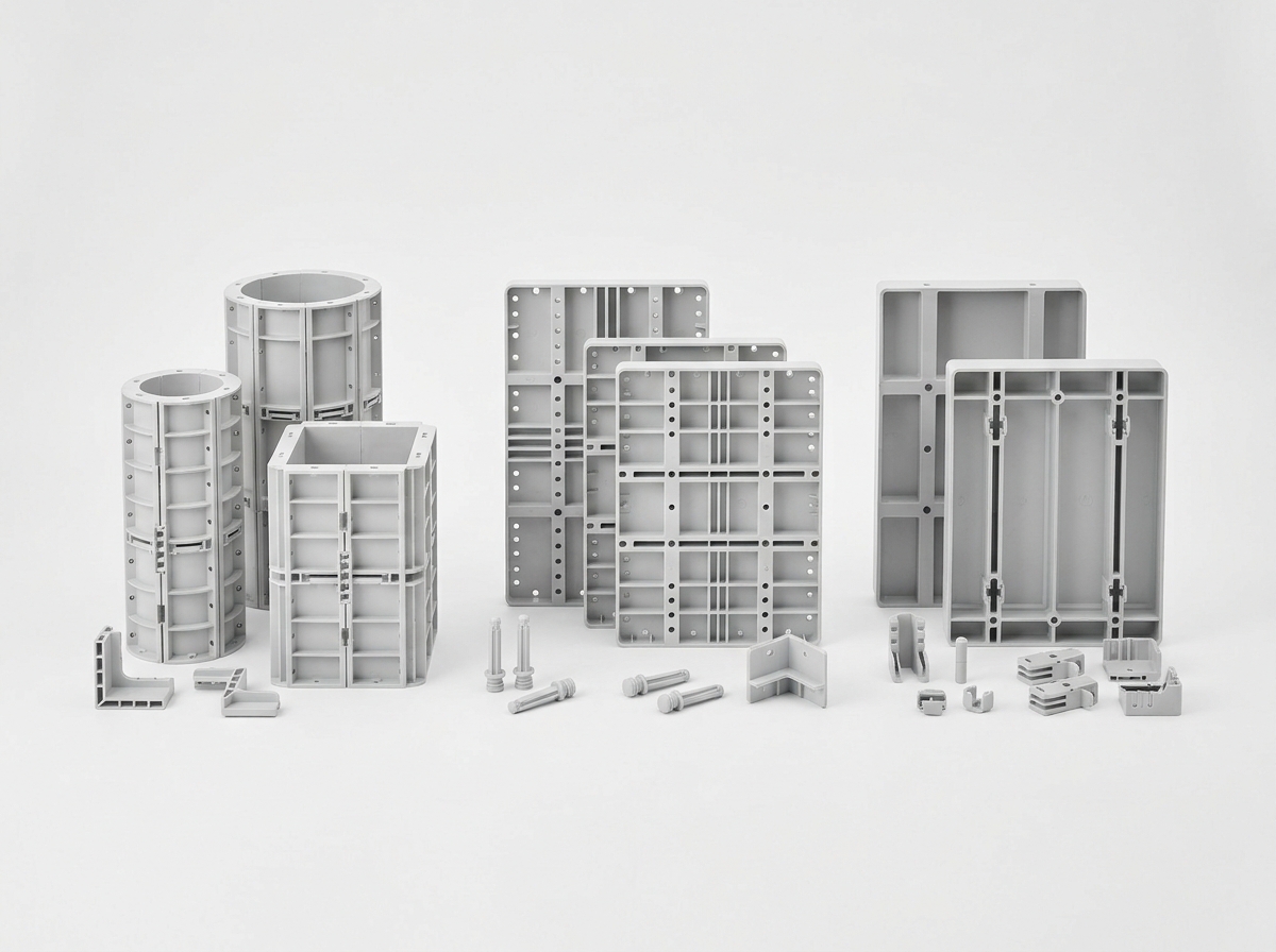 Why Adjustable Plastic Formwork Is Practical for Multi-Size Factory Projects