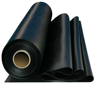 High Quality Black Polyethylene Sheet DPM DPC 300mu 1200 Gaugue Polythene Damp Proof Waterproof Membrane for Concrete Work