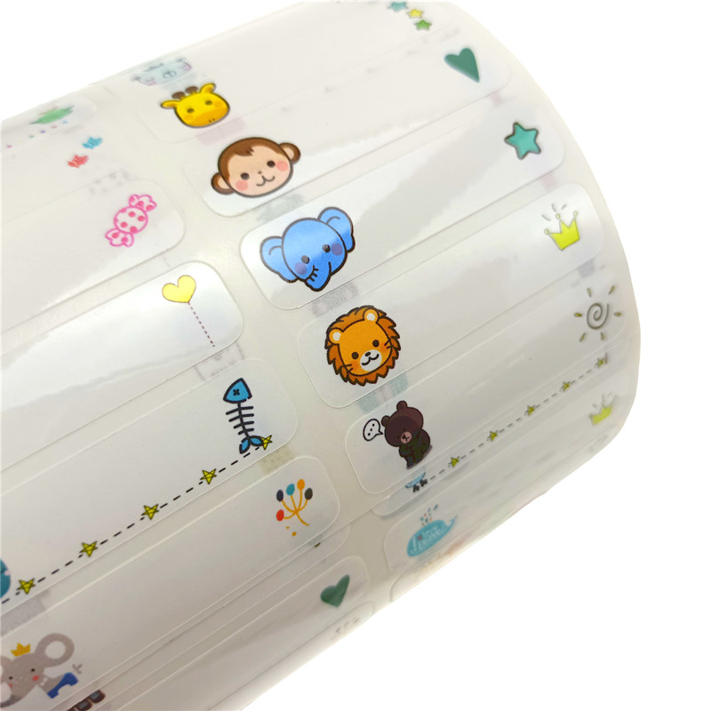 Custom Design Roll Sticker Labels (4)x5p