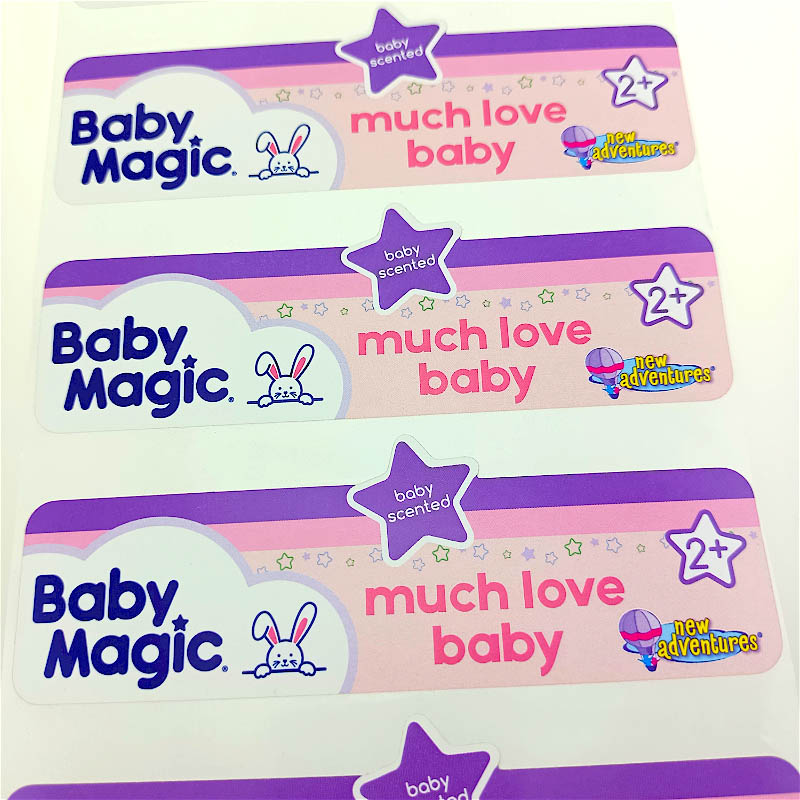 Food candy packaging stickers (2)