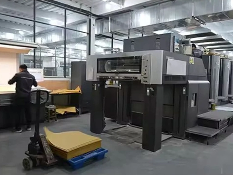 Komori Lithrone & Roland Press