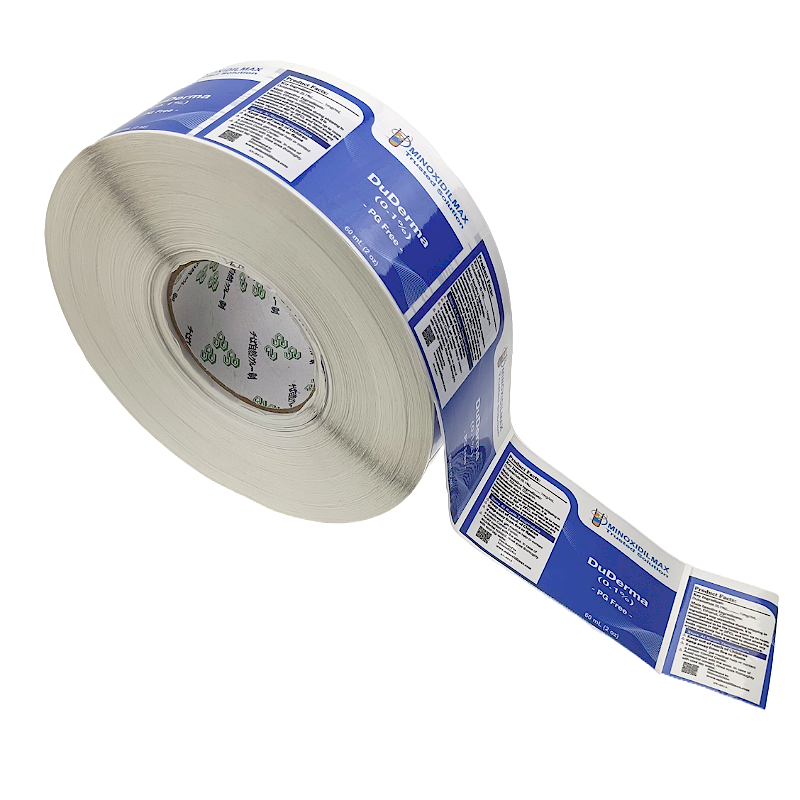 Custom Logo Waterproof Packaging Roll Sticker Labels
