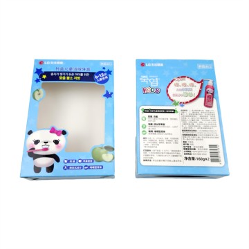 Custom Color Printing Foldable Paper Packaging Box with Window - China Suppliers & Factory