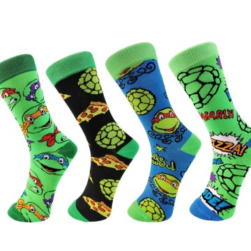 Fun Patterned Funky Crew Socks For Men <br/>W002