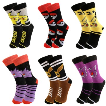 Funny Pattern Dress Socks Novelty Crazy Design Socks for Men and Women <br/>W004
