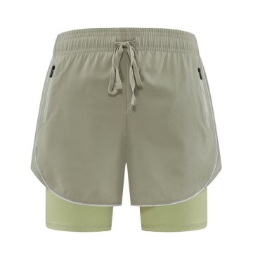 Women Breathable Sports Shorts Outdoor Yoga Running Exercise Gym Shorts with Pocket Women <br/>030