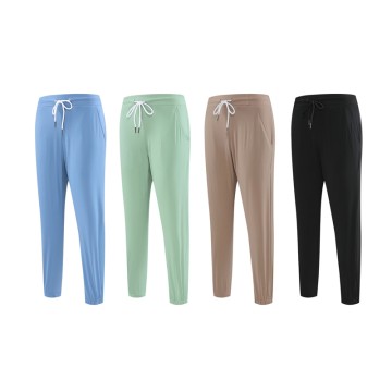 Women's Gym Flared Trousers Sports Leggings High-Waisted Yoga Pants With Pocket <br/>115