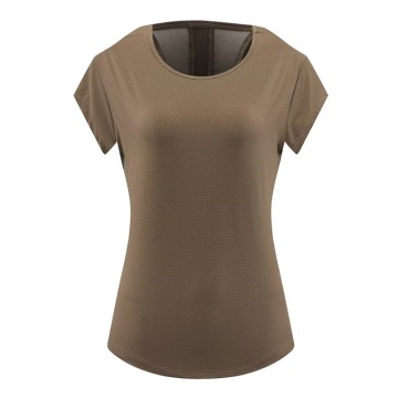 Women's Short Sleeve Sports T-Shirt Quick Dry Running Workout Athletic Tee Top <br/>2128