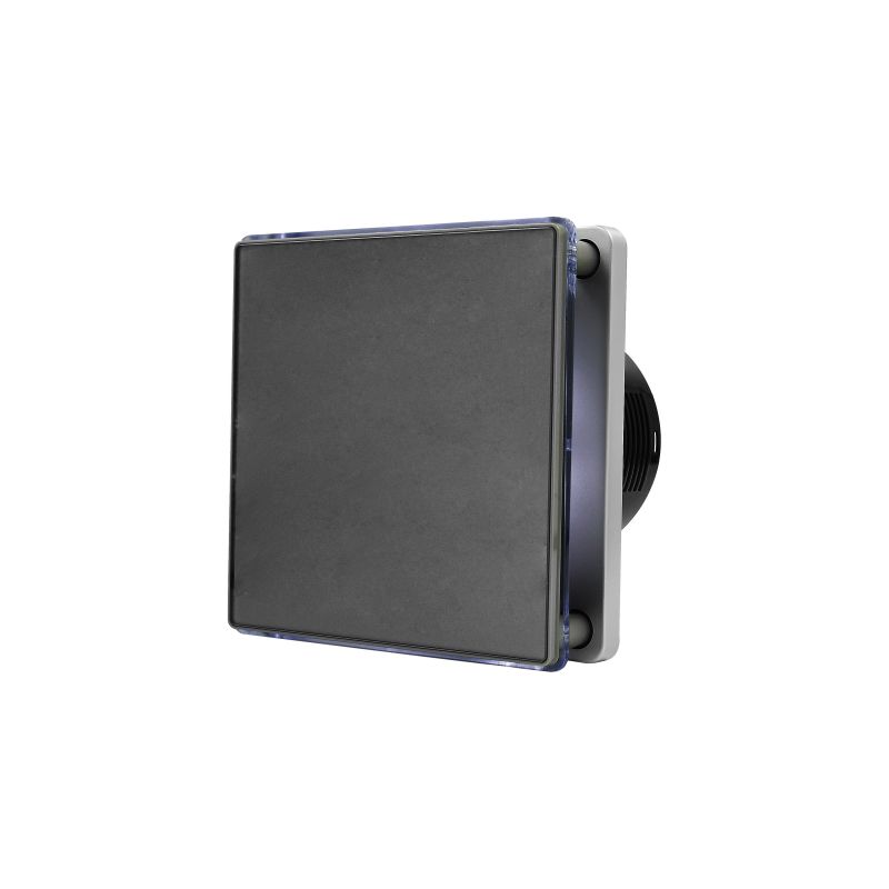 Bathroom extractor fan with humidity sensor + overrun timer and LED backlighting (3)swy
