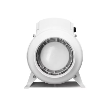 Ventilador de conducto de ventilación en línea con flujo de aire mixto