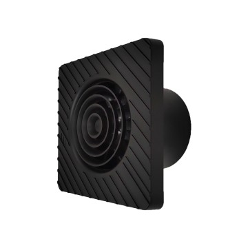 Wall Mount Bathroom Exhaust Vent Fan with Delay-Off Timer
