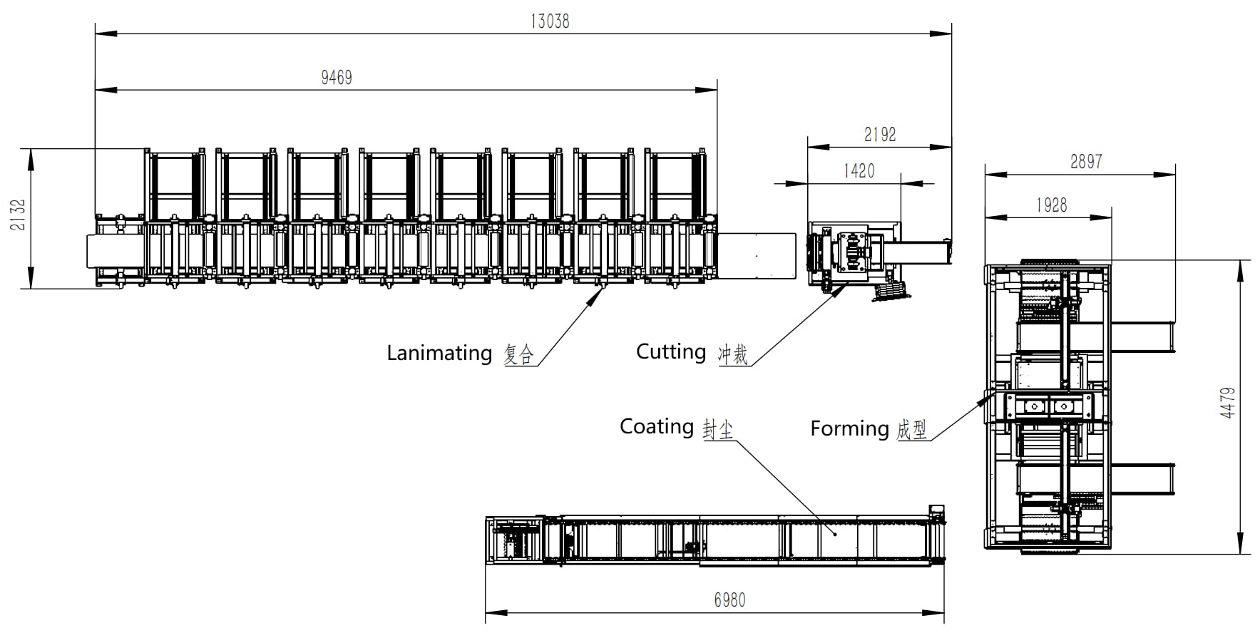Dry Mold Paper Machine detail (1)3p3