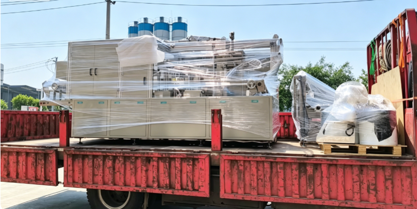 Comunicado de imprensa: Máquina de termoformagem de plástico modelo 520 totalmente embalada e enviada.