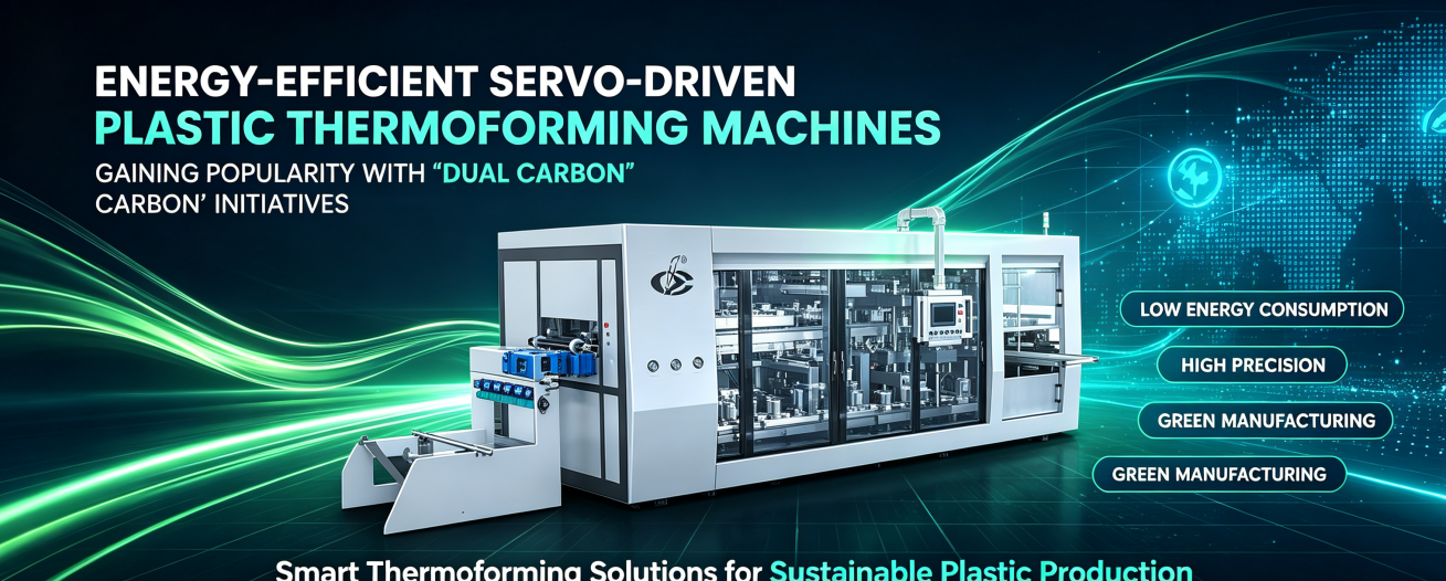 Energy-Efficient Servo-Driven Plastic Thermoforming Machines Gain Popularity with “Dual Carbon” Initiatives