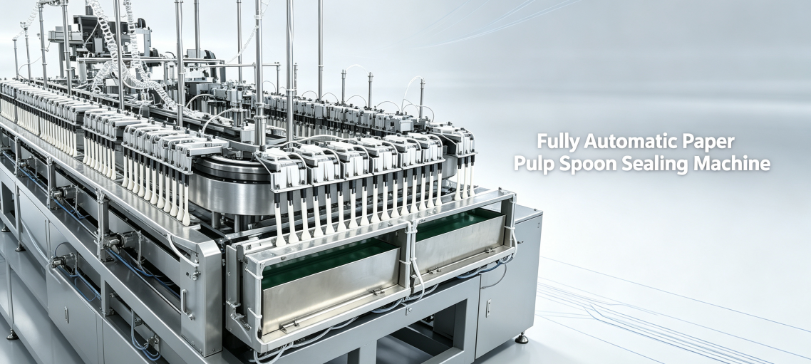 Fully Automatic Paper Pulp Spoon Sealing Machine: Quick Option for Manufacturing Disposable Paper Spoons